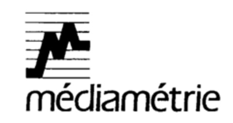 M médiamétrie Logo (IGE, 01.04.1993)