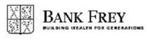 BANK FREY BUILDING WEALTH FOR GENERATIONS Logo (IGE, 24.05.2004)