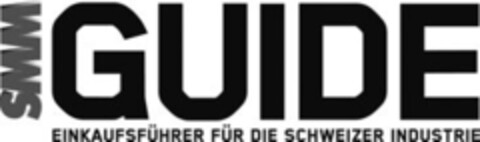 SMM GUIDE EINKAUFSFÜHRER FÜR DIE SCHWEIZER INDUSTRIE Logo (IGE, 04/13/2017)