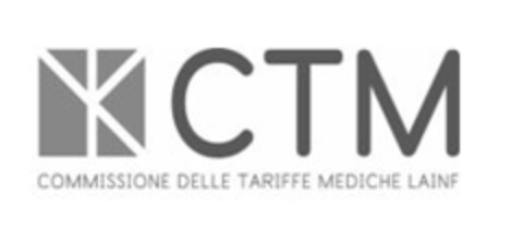 CTM COMMISSIONE DELLE TARIFFE MEDICHE LAINF Logo (IGE, 05.05.2015)