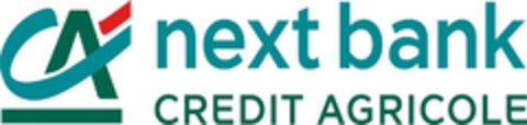 CA next bank CREDIT AGRICOLE Logo (IGE, 07/28/2017)