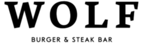 WOLF BURGER & STEAK BAR Logo (IGE, 23.04.2018)