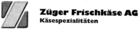 Z Züger Frischkäse AG Käsespezialitäten Logo (IGE, 11/16/1998)