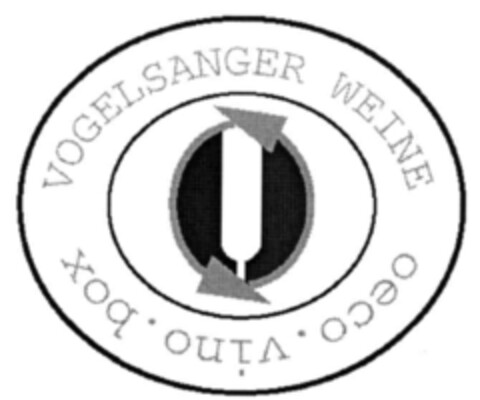 VOGELSANGER WEINE oeco.vino.box Logo (IGE, 10.09.2002)