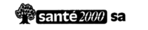 santé 2000 sa Logo (IGE, 03/11/1986)