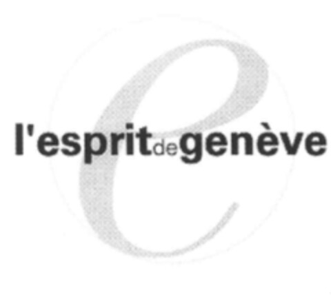 l'esprit de genève Logo (IGE, 05.10.2004)