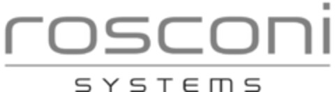 rosconi SYSTEMS Logo (IGE, 13.02.2017)