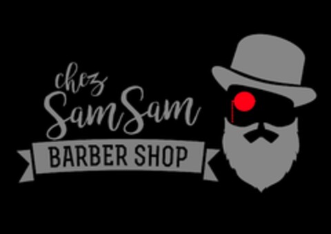 chez Sam Sam BARBER SHOP Logo (IGE, 18.05.2017)