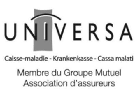 UNIVERSA Caisse-maladie - Krankenkasse - Cassa malati Membre du Groupe Mutuel Association d'assureurs Logo (IGE, 11/20/2006)