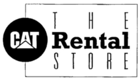 CAT THE Rental STORE Logo (IGE, 01/18/2001)