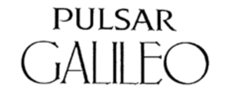 PULSAR GALILEO Logo (IGE, 05/01/1987)