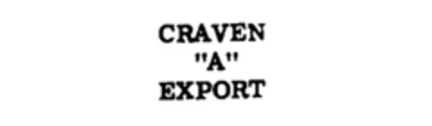 CRAVEN ''A'' EXPORT Logo (IGE, 06/10/1991)