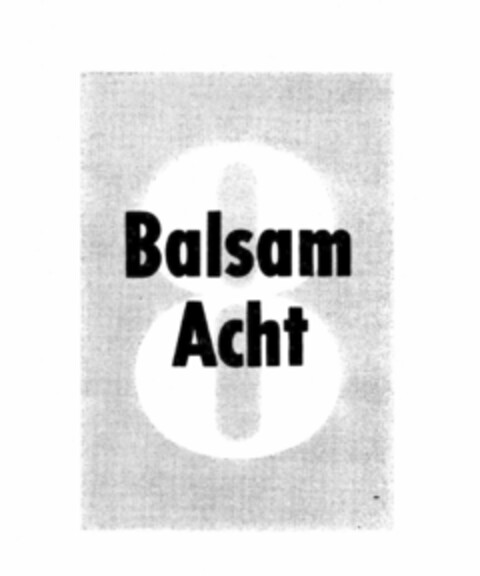 Balsam Acht 8 Logo (IGE, 02.12.1975)