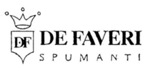 DF DE FAVERI SPUMANTI Logo (IGE, 17.07.2000)