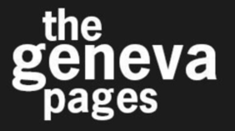 the geneva pages Logo (IGE, 13.02.2010)