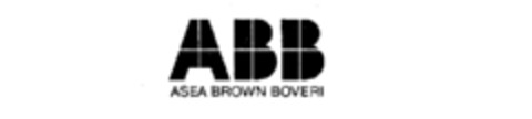 ABB ASEA BROWN BOVERI Logo (IGE, 01/27/1988)