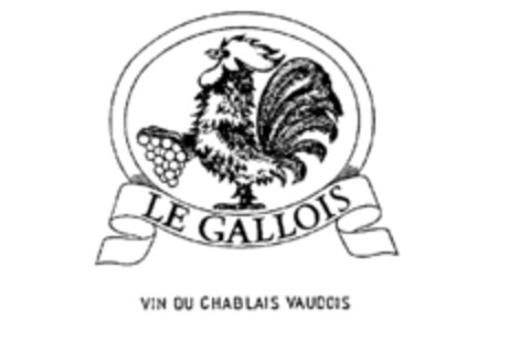 LE GALLOIS VIN DU CHABLAIS VAUDOIS Logo (IGE, 09/03/1985)