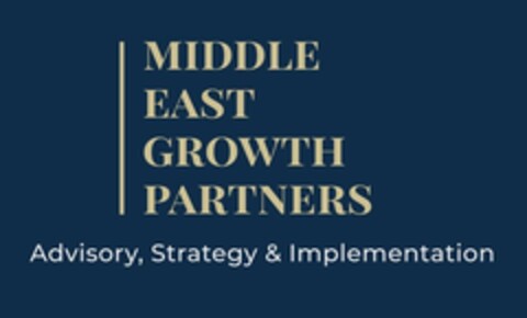 MIDDLE EAST GROWTH PARTNERS Advisory, Strategy & Implementation Logo (IGE, 16.11.2023)