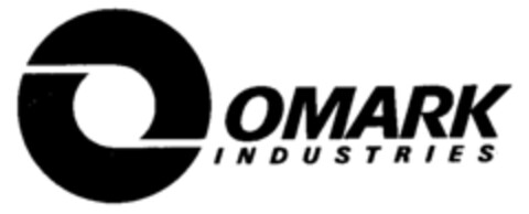 O OMARK INDUSTRIES Logo (IGE, 08/23/1991)