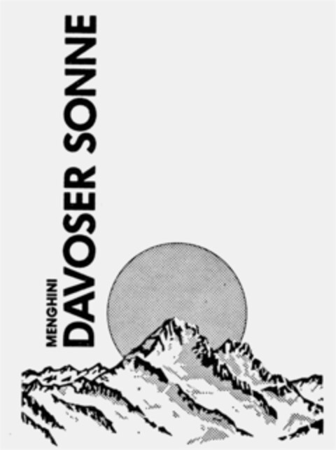 MENGHINI DAVOSER SONNE Logo (IGE, 22.08.1988)