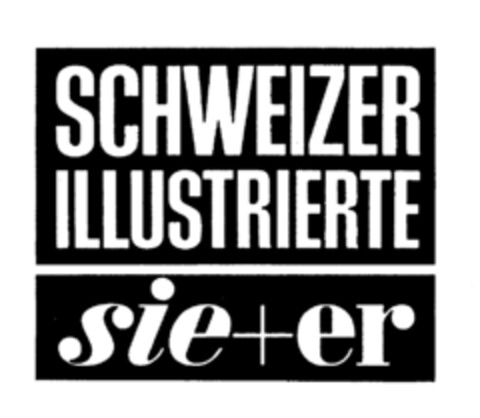 SCHWEIZER ILLUSTRIERTE sie+er Logo (IGE, 04.03.1977)