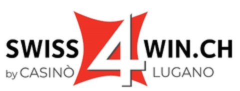 SWISS 4 WIN.CH by CASINÒ LUGANo Logo (IGE, 10.02.2021)