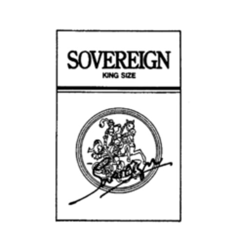 SOVEREIGN KING SIZE Sovereign Logo (IGE, 17.06.1985)