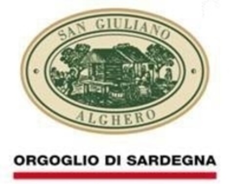 SAN GIULIANO ALGHERO ORGOGLIO DI SARDEGNA Logo (IGE, 09.05.2019)