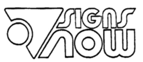 SIGNS NOW Logo (IGE, 04/26/1989)