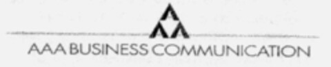 AAA BUSINESS COMMUNICATION Logo (IGE, 20.10.1996)
