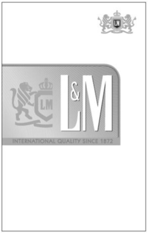 LM L&M INTERNATIONAL QUALITY SINCE 1872 Logo (IGE, 23.09.2011)