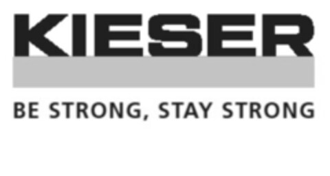 KIESER BE STRONG, STAY STRONG Logo (IGE, 09/24/2015)