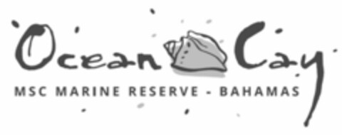 Ocean Cay MSC MARINE RESERVE - BAHAMAS Logo (IGE, 19.10.2018)