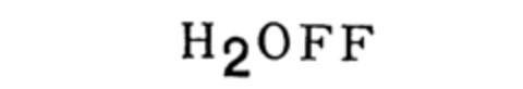 H2OFF Logo (IGE, 03.01.1990)