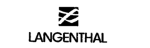 LANGENTHAL Logo (IGE, 09.03.1995)