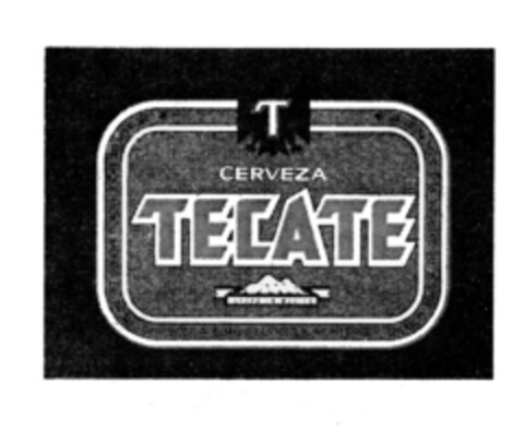 T CERVEZA TECATE Logo (IGE, 18.01.1985)