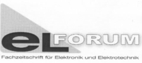 eLFORUM Fachzeitschrift für Elektronik und Elektrotechnik Logo (IGE, 11/19/2007)