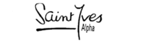 Saint Yves Alpha Logo (IGE, 22.08.1988)