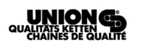 UNION QUALITÄTS KETTEN CHAINES DE QUALITÉ Logo (IGE, 15.09.1983)