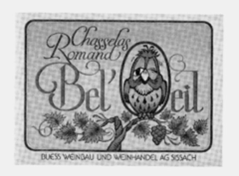 Bel'Oeil Logo (IGE, 26.02.1981)