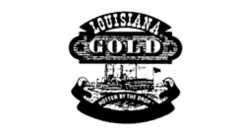 LOUISIANA GOLD HOTTER BY THE DROP Logo (IGE, 27.04.1987)