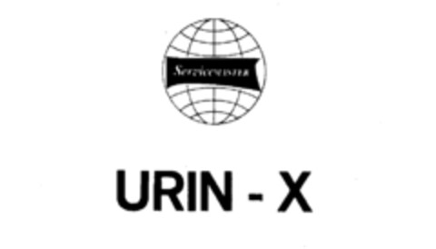 URIN-X ServiceMASTER Logo (IGE, 18.05.1978)
