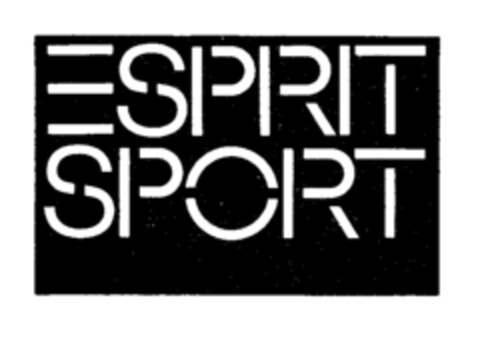 ESPRIT SPORT Logo (IGE, 05.08.1982)