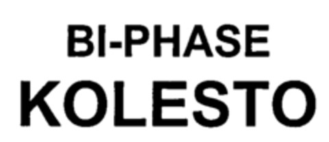 BI-PHASE KOLESTO Logo (IGE, 06/19/2000)