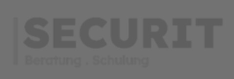 SECURIT Beratung . Schulung Logo (IGE, 15.07.2023)