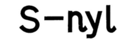 S-nyl Logo (IGE, 09.08.1988)