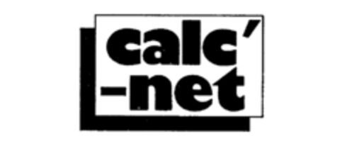 calc'-net Logo (IGE, 11/10/1987)