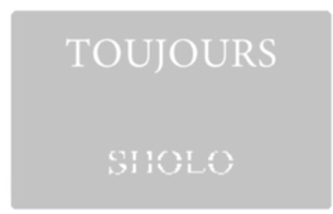 TOUJOURS SHOLO Logo (IGE, 17.03.2021)