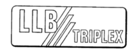 LLB TRIPLEX Logo (IGE, 05.06.1987)