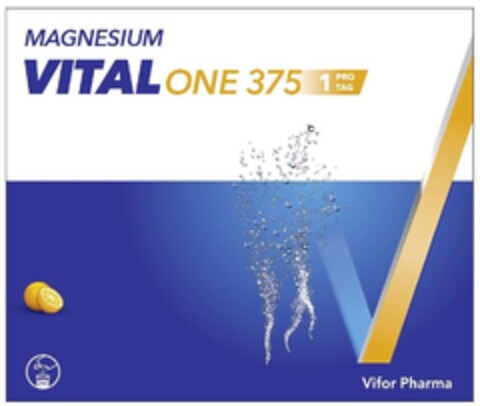 MAGNESIUM VITAL ONE 375 1 PRO TAG Vifor Pharma Logo (IGE, 28.10.2014)